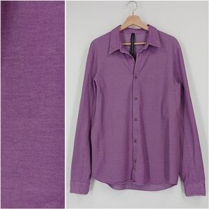 Lululemon Commission Long Sleeve Button Down Shirt